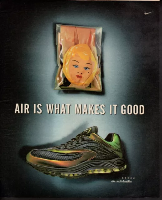 NIKE Air Raid II 2 1990s PRINT AD shoes urban Athlete's Foot advertisement  1993