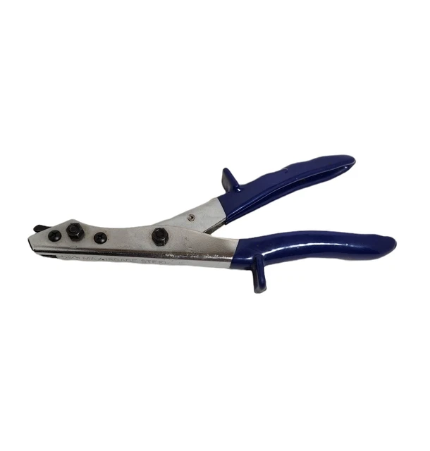 Hand Operated Sheet Metel Nibbler Nibbling Tool Heavy Duty Max 18 Guage Steel