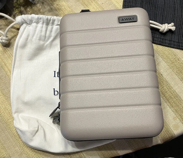 Away The Mini Travel Suitcase Toiletry Case (Sand)