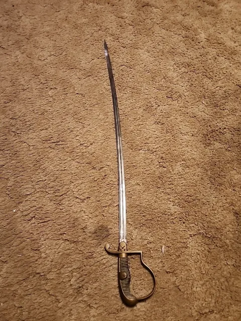 Ww2 German Engraved Miners Sword