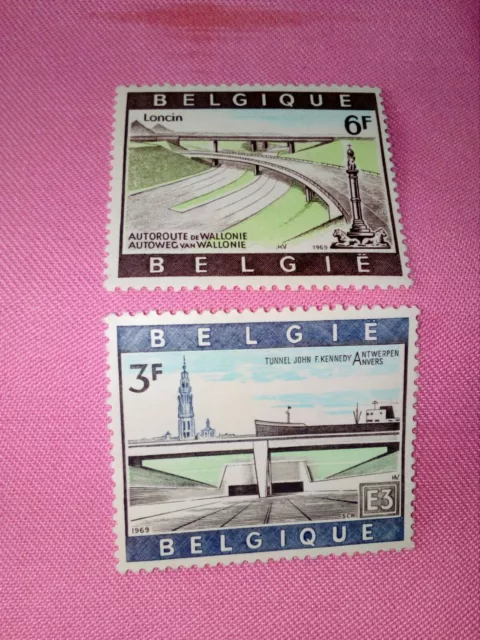 Briefmarken Timbre - Briefmarken - Belgique - Belgien 1969 Nr 1514/15 **...