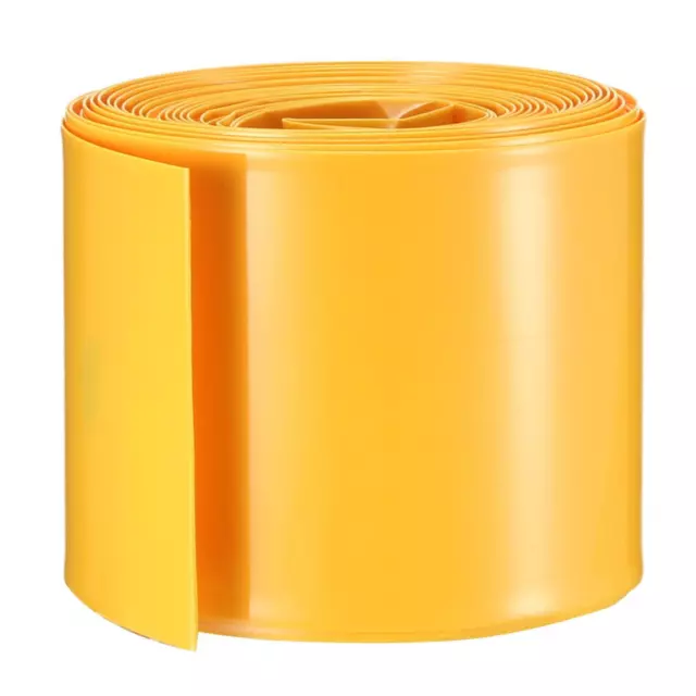 PVC Tubo termoretraibile tubo 43mmper 26650 pellicola restringibile 5M giallo
