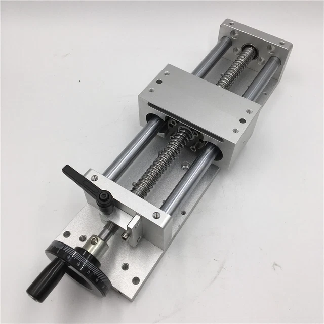 100MM~700MM STROKE CNC Linear Rail Guide Z axis SFU1605 Ball Screw XYZ ...