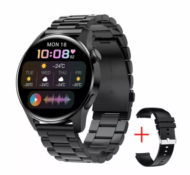 Bluetooth Call Smart Watch Men Touch Sport Fitness Watches Waterproof heart rate