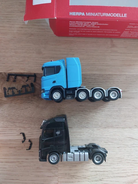 HERPA 120968 SET SCANIA JOE SHARP II HO 1/87