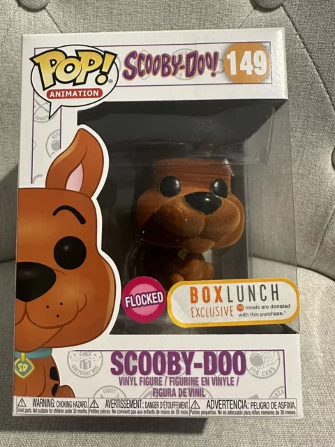 Funko Pop Vinyl Scooby-Doo Orange 149 Flocked Box Lunch Exclusive Vaulted