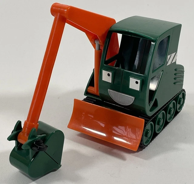 RARE BOB THE Builder GRABBER Friction Construction Vehicle Toy-retired ...
