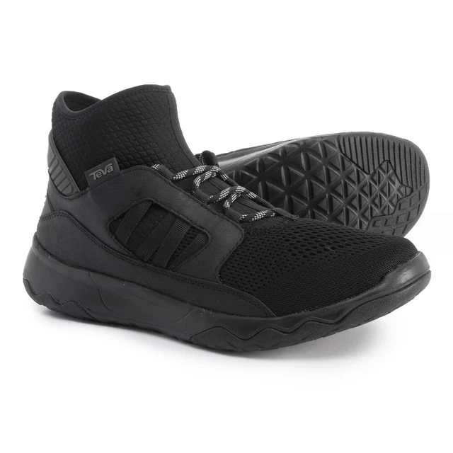 TEVA ARROWOOD SWIFT Mid Premier Sneaker Shoe Black Mens Size 9