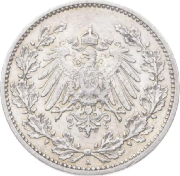 Kaiserreich - 50 Pfennig 1896 A - J. 15