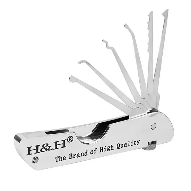 PROFESSIONAL 7 In 1 Stainless Steel Lock Repair Tool