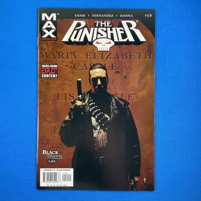PUNISHER #19 Marvel MAX Comics 2005 Garth Ennis