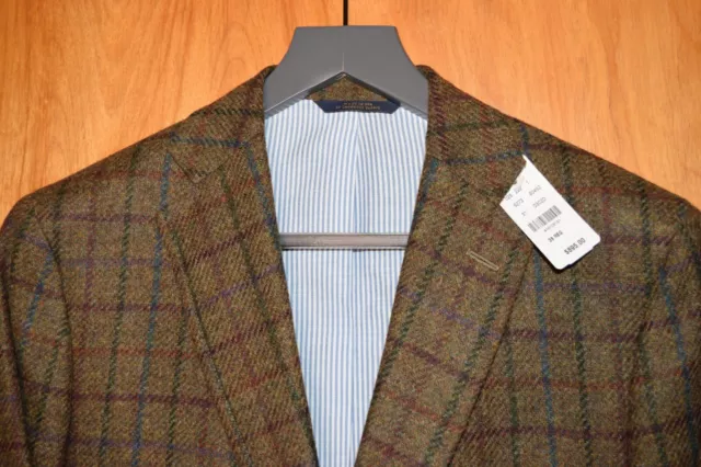 Nwt Brooks Brothers Own Make Tweed Jacket 38R And Matching Pants--One Of A Kind!