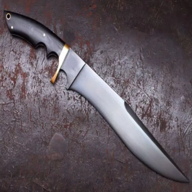 Custom Handmade Bowie Knife Full Tang Handle Hunting Knife Survival Outdoor