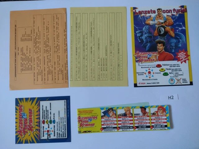 Test de Aggressors of Dark Kombat sur SNK NeoGeo