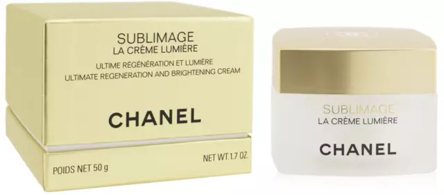 CHANEL SUBLIMAGE LA CREME LUMIERE Regeneration And Brightening Cream 1.7 oz  $175.00 - PicClick