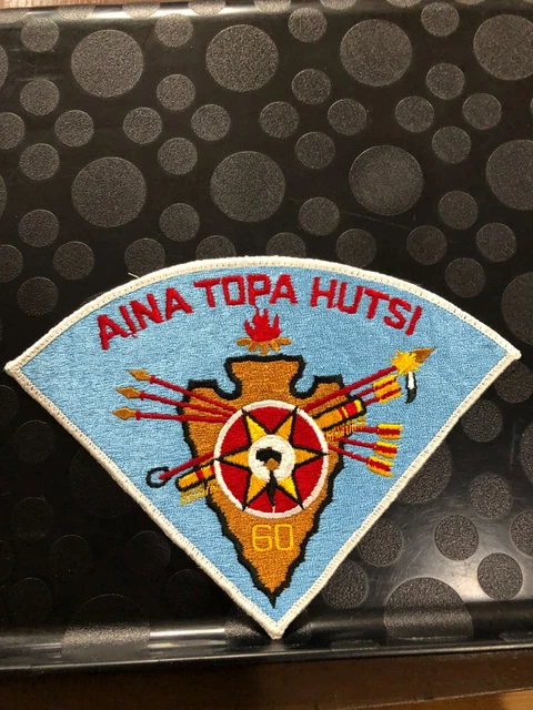 Oa Aina Topa Hutsi Lodge 60 P1 Neckerchief Patch Qqb