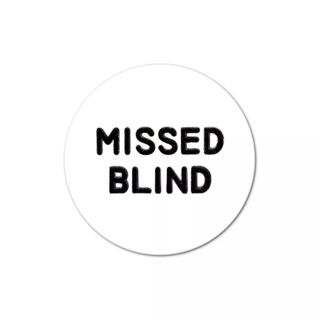 10 pack of 2" Missed Blind Buttons Dealer Poker Table 2 sided.