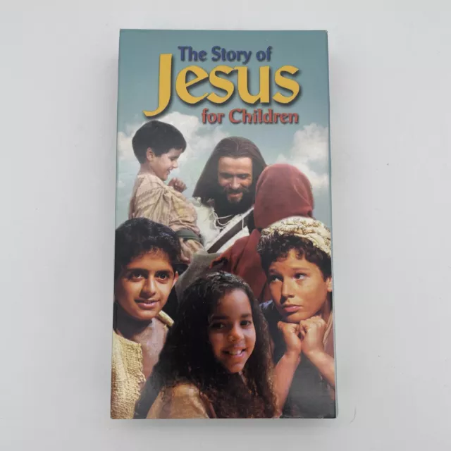 STORY OF JESUS for Children VHS, 2000, Tapeworm Studios The Jesus ...