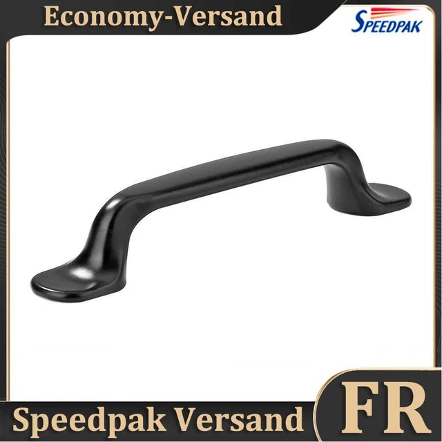 Black Alloy Cabinet Handles Kitchen Cupboard Furniture Drawer Hardware (B) Hot