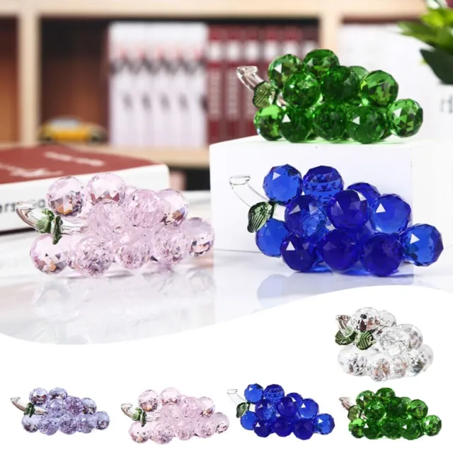 Gioielli in cristallo fascino bella uva raccolta artigianato matrimonio cristallo