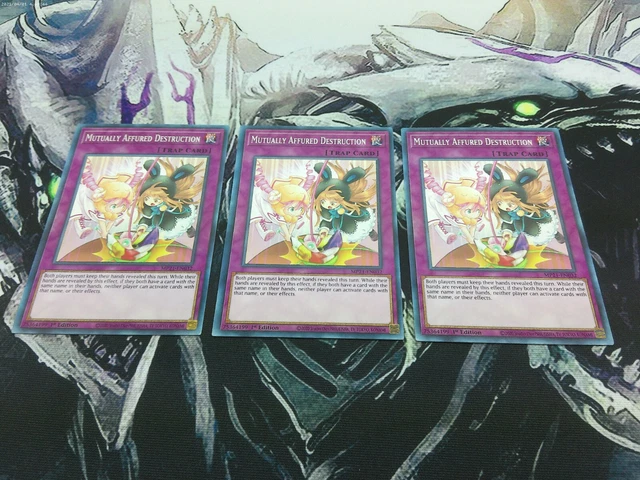 Yugioh! 3x Mutually Affured Destruction MP21-EN032 Common 1st Ed MINT SEALED!