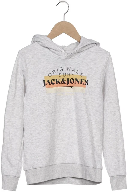 Felpe con cappuccio e maglione Jack & Jones ragazzi taglia EU 152 cotone viscosa grigio #8y0gp17