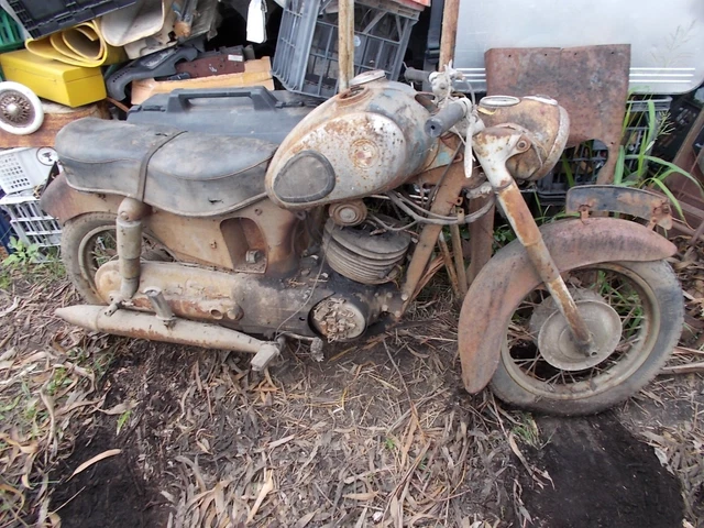 puch motorbike vintage 1950s