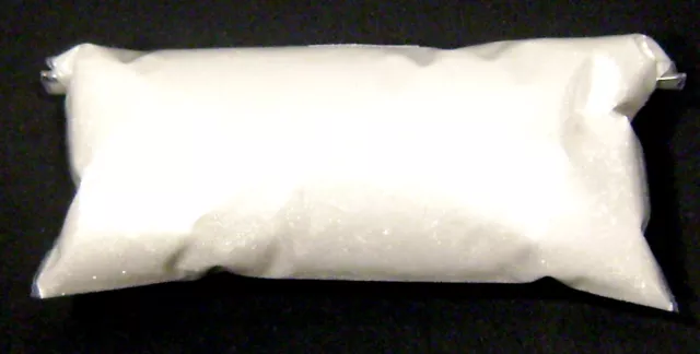 1oz / 30ml Bright White (Pearlish) .015" Metal Flake Professional Metalflake