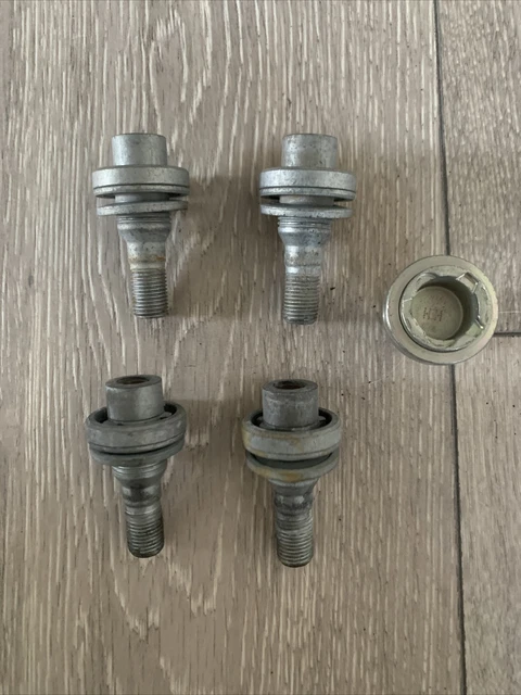 GENUINE PEUGEOT Citroen locking wheel nuts bolts 20.00