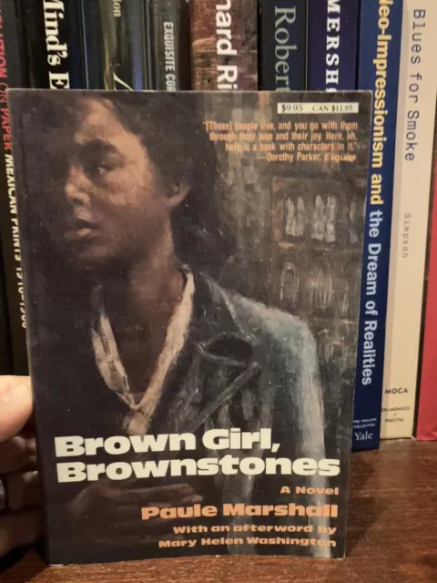 SIGNED Paule Marshall BROWN GIRL, BROWNSTONES 1981