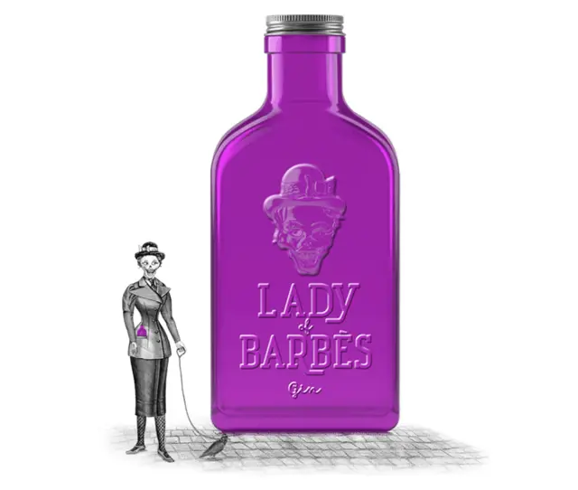 Lady Of Barbès Gin 0,5 L 40%