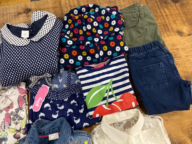 Pacchetto di vestiti per ragazze età 5-6 Jasper Conran, Primark M&S ecc. 11 pezzi 3