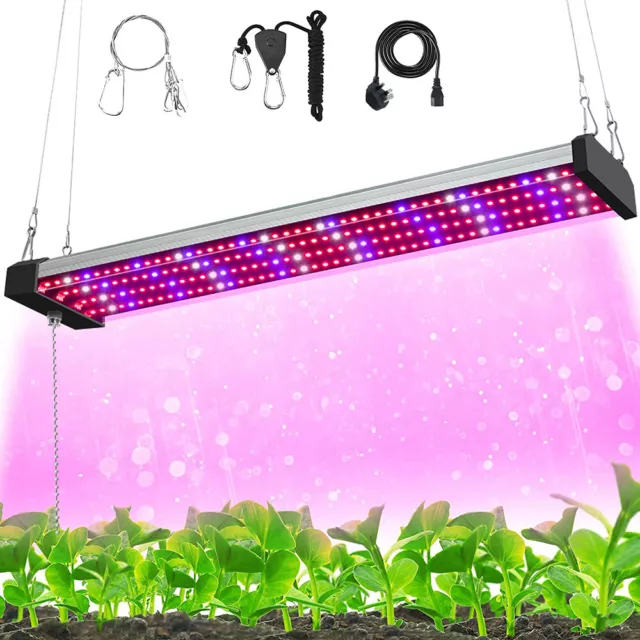 Full Spectrum Grow Lights for Indoor Plants LED Veg Fruit Grow Light Panel Light