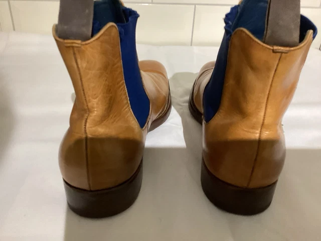 BARKERS HOPPER SIZE 8 F Brown Leather Chelsea Boots £63.10 - PicClick UK