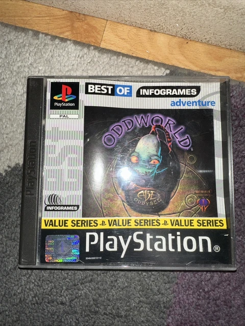 Jeu Oddworld Abe's Oddysee - PlayStation 1 PS1 - Version PAL Complète (boîte, Manuel) - Bon état