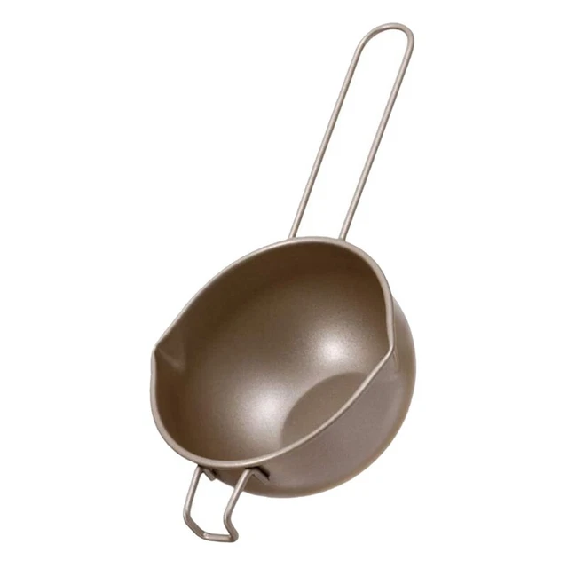 Crisol de fusión de chocolate doble caldera olla de carbono con bombón X2D6