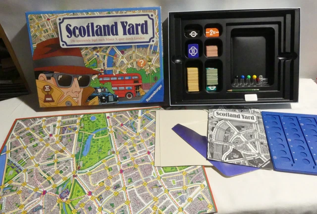 Ravensburger Scotland Yard Gesellschaftsspiel  Spiel des Jahres 1983
