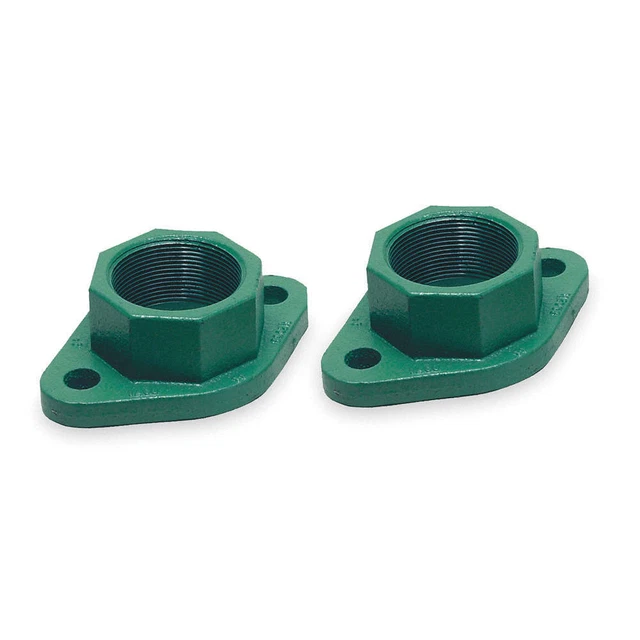 TACO 194-1542F-1 Flange,1 1/2" FNPT,2 PK,Cast Iron