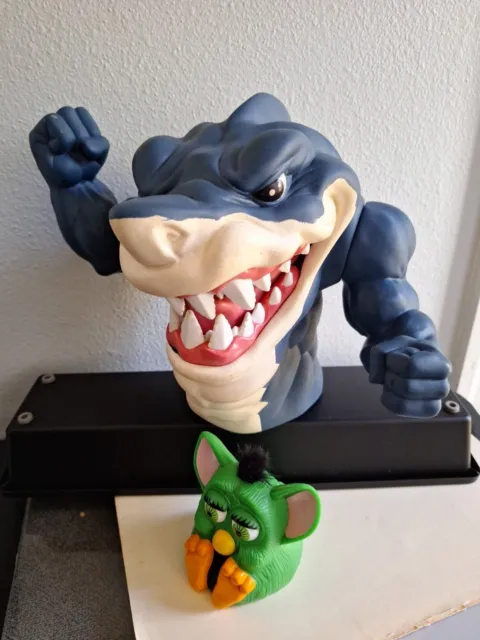 Vintage 1994 Street Sharks Ripster Hand Puppet Street Wise Designs....