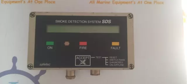 Sistema de detección de humo Safetec SDS-R/G Central de incendios de...