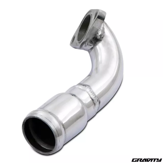 Aluminium Turbo Muffler Delete Hard Pipe For Ford Fiesta Mk8 1.0 Ecoboost 13+