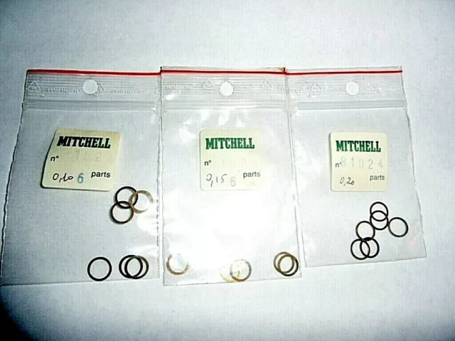 MITCHELL FISHING REEL Part 81024 Head to Housing Shims, New