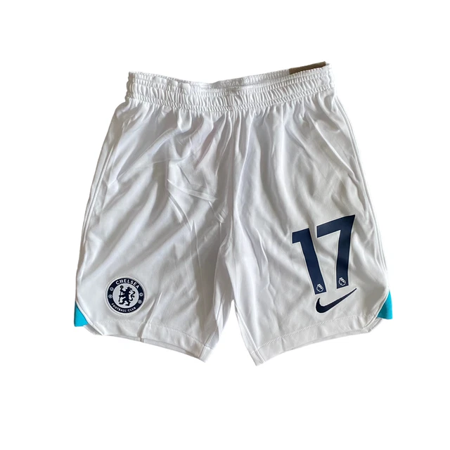 Pantaloncini da calcio Chelsea per bambini (taglia 12-13y) Nike bianchi - n. 17 - nuovi