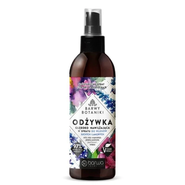 Barwa Deeply Moisturising Spray Conditioner for Dry and Brittle Hair 250ml