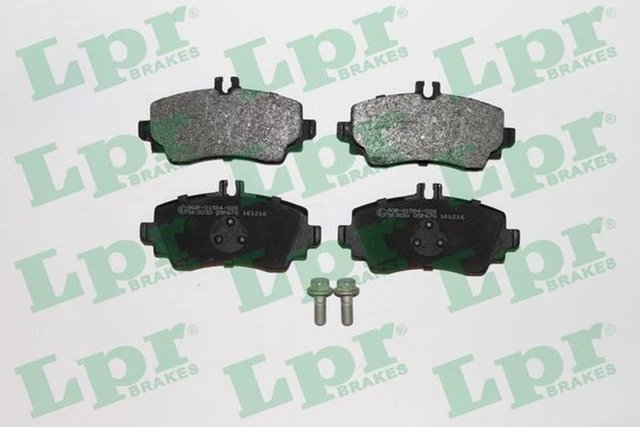 Kit pastiglie freno a disco LPR 05P670 per W168 MERCEDES CLASSE anteriore 140 168