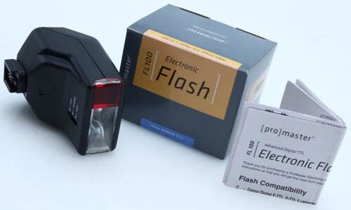 Promaster FL100 TTL Flash Sony DSLR Minolta 'i' Shoe  Flash IB 283448 55 279579