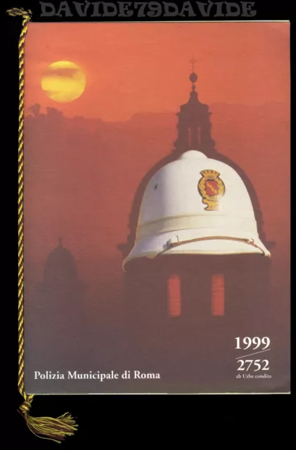 Calendario Storico Polizia Municipale Di Roma Capitale 1999