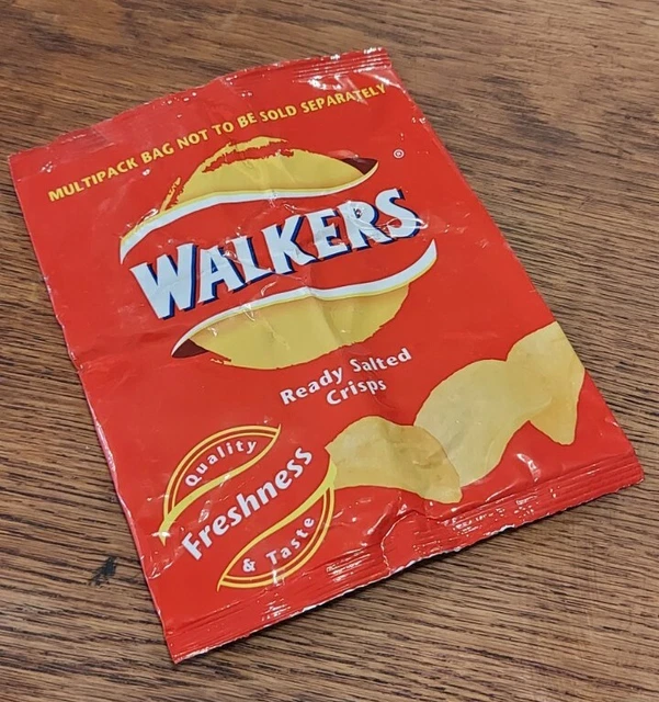 VINTAGE WALKERS CRISP Packet Ready Salted 2004 £0.99 PicClick UK