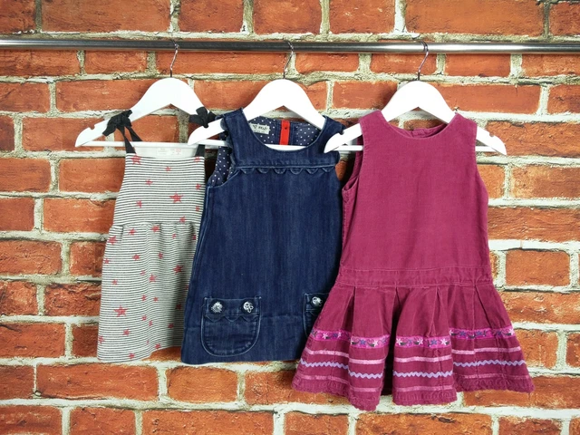 Girls Baby Bundle Age 18-24 Mnths Mothercare Next Zara Multicoloured Dress 92Cm