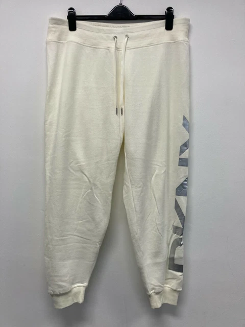 JOGGER IN CREMA Dkny Taglia 18 Nuovi Con Etichette 6042 EUR 24 67